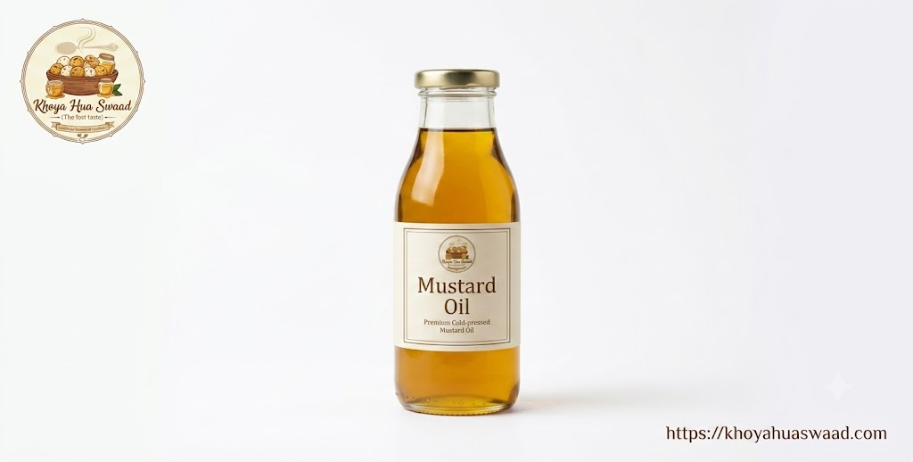 Pure Mustard Oil by Khoya Hua Swaad